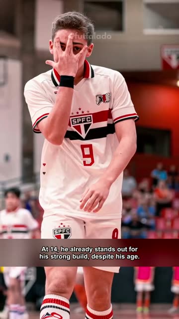 Prévia do vídeo da @futefalado sobre o Matheus no futsal do São Paulo FC